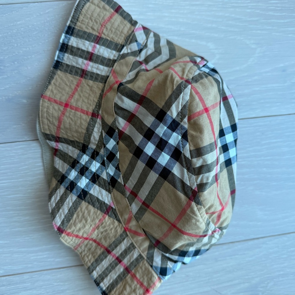 Burberry Plaid Bucket Hat